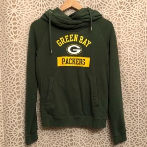 Nike Green Bay Packers Cowl Neck Hoodie